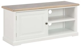 vidaXL Έπιπλο Τηλεόρασης Λευκό 90 x 30 x 40 εκ. Ξύλινο