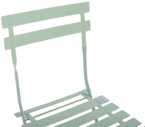 Σετ Κήπου Τραπεζαρία HM5527.03 3 τεμ Φυστικί με Τραπέζι 60x60x71 εκ. &amp; 2 Καρέκλες