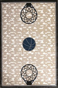 Χαλί Vagio Goal A156ACD Beige-Grey Ezzo 133X190cm