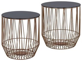 Ζιγκόν 2τεμ. Cage Black-Gold Φ45X49/Φ40X44 HM8601