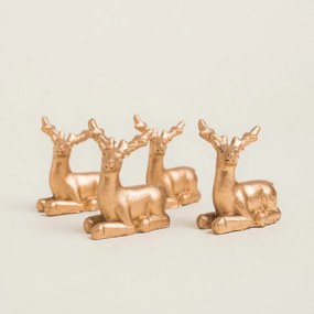 Beauty Home ΧΡΥΣΑ ΤΑΡΑΝΔΑΚΙΑ 3x3cm 4 ΤΜΧ