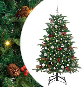 vidaXL Τεχνητό Χριστουγεννιάτικο Δέντρο με 150 LED Πράσινο 150 cm