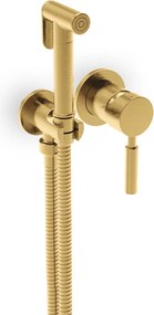 La Torre Flush Mix 12211 Gold Brushed - Σύστημα μπιντέ για ζεστό &amp; κρύο νερό