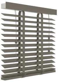 Decosol Στόρι με Οριζόντιες Περσίδες Taupe 160x180 εκ. 50 χιλ. Ξύλινο