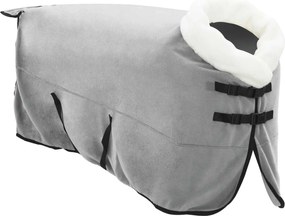 vidaXL Σαμάρι Ίππου Σκούρο πράσινο 125 cm Πολικές φλις