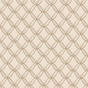 Ταπετσαρία τοίχου Fabric Touch Geometric Cream FT221222 53Χ1005