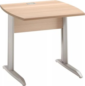 Γραφείο Simplo II-Φυσικό – Γκρι-Μήκος: 80 εκ.