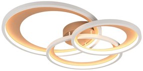 Φωτιστικό Οροφής Trio Lighting GRANADA 673810365 Καφετί (Coffee) 3000K