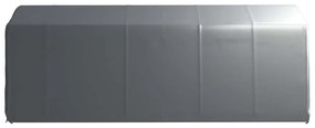 vidaXL Τέντα αποθήκευσης Γκρι 300 x 600 εκ. από Ατσάλι
