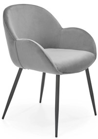 K480 chair grey DIOMMI V-CH-K/480-KR-POPIEL DIOMMI-60-21282