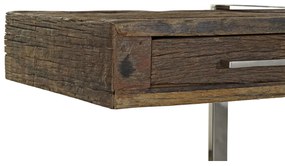 Έπιπλο Εισόδου DKD Home Decor Καφέ Ασημί 180 x 44 x 75 cm