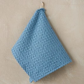 Πετσέτα Κουζίνας Waffle Lavare 08 Blue Kentia 40x60cm 100% Βαμβάκι