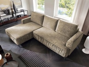 Γωνιακός καναπές Lavar-Kafe-Αριστερή