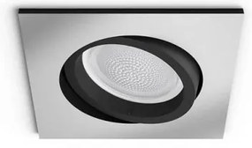 Έξυπνο Χωνευτό Σποτ Led GU10 5,7W RGBW Hue Centura Philips Hue-929003047601-Inox 929003047601