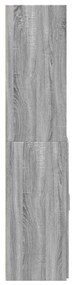 vidaXL Ντουλάπι Γκρι Sonoma 70x42,5x185 εκ. από Επεξεργασμένο Ξύλο