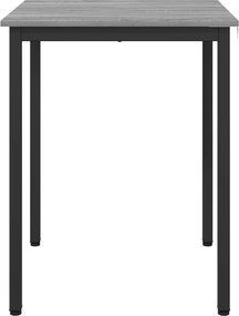vidaXL Τραπεζαρίες 60 x 60 x 75 cm Επεξεργασμένο Ξύλο Γκρι Sonoma