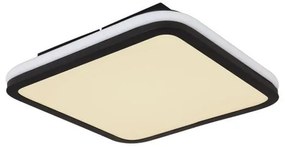 Πλαφονιέρα Φωτιστικό Οροφής LED RGB 40W/5W Μαύρο Jaxxi 41391-40 Globo Lighting-41391-40-Μαύρο 41391-40