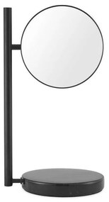 Καθρέπτης Επιτραπέζιος Pose 605690 21x39cm Black Normann Copenhagen Μάρμαρο,Γυαλί