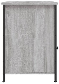 vidaXL Κομοδίνο Γκρι Sonoma 40 x 42 x 60 εκ. από Επεξεργασμένο Ξύλο