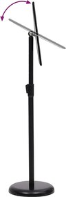 vidaXL Βάσεις Αφισών 2 pcs Μαύρο 45 x 32,7 x 108 εκ. Αλουμίνιο
