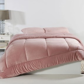 Κουβερτοπάπλωμα Υπέρδιπλο (220x240) Silk Fashion Solid Old Rose