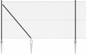 vidaXL Συρματόπλεγμα με ακίδες 25 x 1,4 μ (Π x Υ)