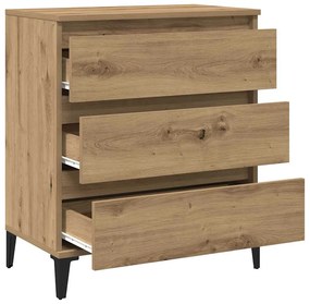 vidaXL Μπουφές Τεχνίτης Δρυς 60x35x70 εκ. από Επεξεργασμένο Ξύλο