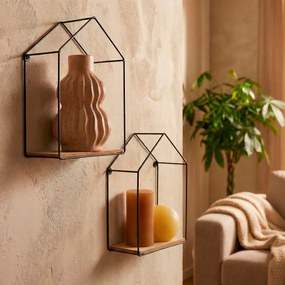 Ράφια Max Home Σίδερο Ξύλο MDF 21 x 25 x 10 cm (x6)