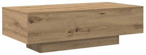 vidaXL Τραπεζάκι Σαλονιού Artisan Δρυς 100 x 49,5 x 31 εκ. Επεξ. Ξύλο