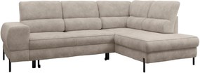 Γωνιακός καναπές Clinton-Cappuccino-Δεξιά - 253.00Χ174.00Χ73.00cm