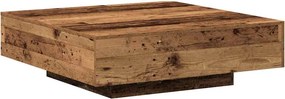 vidaXL Τραπεζάκι σαλονιού Παλιό Ξύλο 100 x 100 x 31 cm