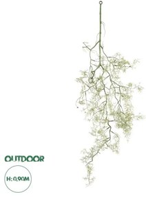 Artificial Garden EUCALYPTUS HANGING BRANCH 20412 Τεχνητό Διακοσμητικό Κρεμαστό Φυτό Ευκάλυπτος Υ90cm Globostar 20412