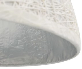 Κρεμαστό Φωτιστικό Λευκό / Ασημί Ø50 εκ. E27 - Πολύχρωμο
