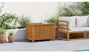 vidaXL Μπαούλο Αποθήκευσης Κήπου 90x50x58 εκ. από Μασίφ Ξύλο Ακακίας