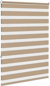 vidaXL Ζέβρα τυφλή 95x150 cm Πλάτος υφάσματος 90,9 εκ. Πολυεστέρας
