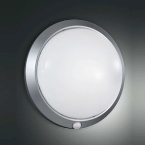 Φωτιστικό Οροφής - Τοίχου Armilia 2796-61-137 Silver Fabas Luce Πολυπροπυλένιο