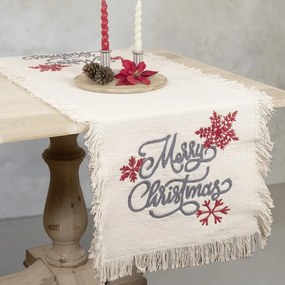 Runner Χριστουγεννιάτικο Charm Beige Nima 45X150