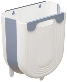 Πτυσσόμενος Κάδος Απορριμμάτων 10l 22.5x16.5x28.5cm Μπλε CLN-0051  CLN-0051