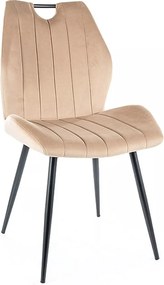 Καρέκλα Arco Velvet-Mpez (4) τεμάχια