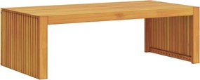 vidaXL Τραπεζάκι Πλευράς Φυσικό Λάδι 110 x 55 x 35 cm