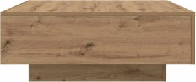 vidaXL Τραπεζάκι σαλονιού Artisan Oak 80 x 80 x 31 cm