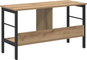vidaXL Ράφι Βιβλίων 2 επιπέδων 82 x 32 x 47 εκ. Επεξεργασμένο Ξύλο