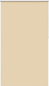 vidaXL Roller Blind Blackout Μπεζ 130x210 cm Πλάτος υφάσματος 126,6cm