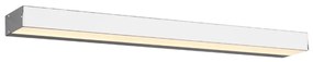 Φωτιστικό Τοίχου - Απλίκα Rocco 283916006 8W Led 60x3,6cm Chrome Trio Lighting Aluminium