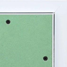 vidaXL Πάνελ Πρόσβασης Πράσινο και Ασημί 30 x 30 cm