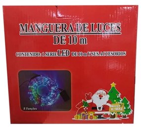 Φωτοσωλήνας Πολύχρωμο Χρώμα 10m - Light tubes manguera de luces