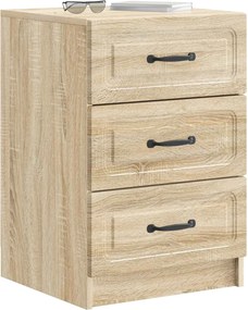 vidaXL Κομοδίνο Sonoma Δρυς 43 x 41 x 63,5 εκ. Επεξεργασμένο Ξύλο