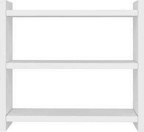 Ραφιέρα - Cosmic - Χρώμα Λευκό - 44x40x10εκ