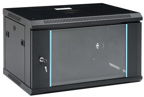 vidaXL Καμπίνα Δικτύου Επιτοίχια 6U 19&#039;&#039; IP20 600x450x375 χιλ.