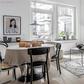 Μεταλλικό Καπέλο Swing για ντουί Ε27 Απαλό Γαλάζιο